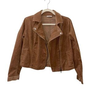 J.Jill Brown Corduroy Women's Jacket size XS